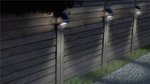 Lampa solarna kinkiet Goobay 45808, czujnik ruchu, LED 3.2 W, biała