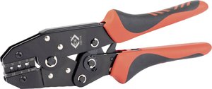 Zaciskarka z mechanizmem grzechotkowym do połączeń MC3 i MC4 Zaciskarka C.K T3671A, 2.5 do 6 mm²