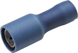 Gniazdo kablowe okrągłe 3916S, bez tulejki izolacyjnej, 1.5-2.5 mm2, O 5 mm, niebieskie