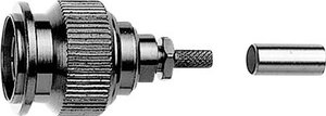 Złącze TNC Telegärtner J01010A0043 J01010A0043 złącze męskie proste 50 Ω 1 szt.