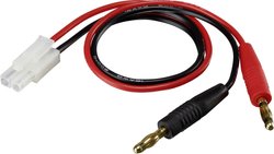 Kabel do ładowania Reely RE-6799035 [2x złącze męskie bananowe 4 mm - 1x złącze męskie Tamiya] 30.00 cm