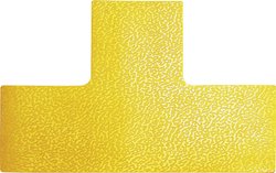 Durable 170004 Oznaczenie miejsca w kształcie -T- signal yellow 10 szt. (D x S x W) 150 x 100 x 0.7 mm