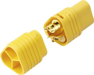 Złącze żeńskie akumulatora MT60 Reely 1373211 pozłacane 1 szt.