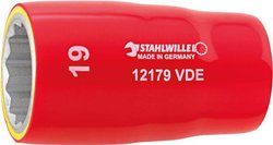 Nasadka 17 mm Stahlwille 12179 VDE-17 03370017 Podwójny sześciokąt 1 szt.