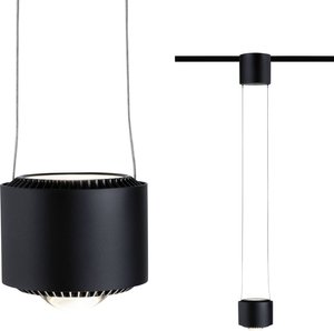 Lampa podwieszana LED Paulmann URail Pendel Aldan 94972  13 W  820 lm czarny (matowy)