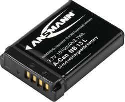 Akumulator do aparatu  Ansmann Akumulator zamienny NB-13L Napięcie: 3.7 V Pojemność: 1010 mAh