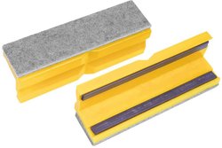 Miękkie szczęki filcowe/plastikowe 125 mm żółte, z paskiem magnetycznym (para) Szczęki Bernstein Tools 9-900-S6125 9-900-S6125