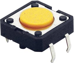 Przycisk chwilowy Omron B3F4000, 1 x wył/(wł), 1 szt.