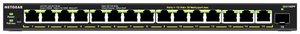 NETGEAR GS316EPP Wysokowydajny przełącznik PoE+ Gigabit Ethernet Plus z 16 portami (231 W) i 1 portem SFP NETGEAR GS316EPP Switch sieciowy RJ45/SFP 16 Portów 1 GBit/s funkcja PoE