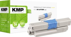KMP Toner Zamiennik OKI 44973508 Czarny 7000 strony Toner KMP O-T49BX 1333,3000, 1 szt.