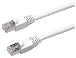 Kabel LAN Bachmann 918.003, 1 szt., RJ45, CAT 5e, S/FTP, 1.00 m, szary