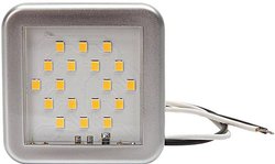 Lampka wewnetrzna LED 12 V WAS 989 N/A (S x W x G) 55 x 55 x 7 mm LW11
