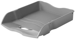 Półka na listy HAN Re-LOOP, DIN A4/C4, materiał w 100% z recyklingu, ciemnoszary do układania w stosy Tacka na listy HAN Re-LOOP DIN A4, DIN C4 ciemnoszary 1 szt.