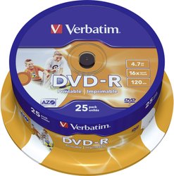 DVD-R Verbatim 43538 25 szt.