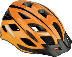 Kask MTB FISCHER FAHRRAD 86731, M, pomarańczowy, czarny