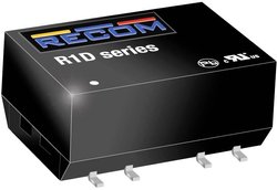 Przetwornica DC/DC, SMD RECOM R1D-0524 R1D-0524, SMD-6, 1 W, 24, 1 szt.