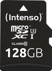 Karta pamięci microSDXC Intenso Professional, 128 GB, Class 10, UHS-I