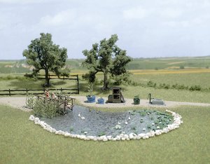 Staw ogrodowy, Busch 1210, skala H0