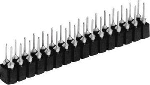 Listwa pinowa precyzyjna, W & P Products 257-008-2-50-00-6 RM: 2,0 mm
