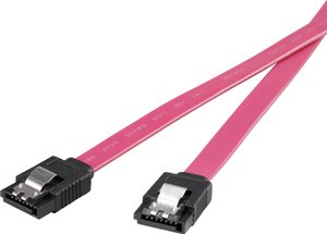 Kabel SATA Renkforce RF-4538182, [1x złącze żeńskie SATA 7-pin - 1x złącze żeńskie SATA 7-pin], 0.50 m