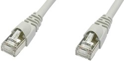 Kabel LAN Telegärtner L00003D0030, 1 szt., RJ45, CAT 5e, F/UTP, 5.00 m, szary