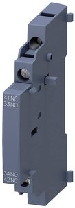 Blok przełącznika pomocnicznego Siemens 3RV2901-1A 1 szt.   Maksymalne napięcie przełączające: 400 V/AC (S x W x G) 9.5 x 90 x 70 mm