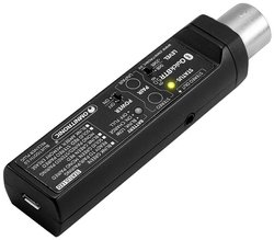Odbiornik muzyczny Bluetooth® Omnitronic QuickBTR-5.0 XLR AptX Wersja Bluetooth: 5.0, A2DP 10 m technologia AptX, zintegrowany akumulator, zintegrowany wskaźnik LED