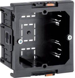 Gniazdo do zabudowy w urządzeniu TEHALIT G2850 1-krotne, przednie Szyna Hager G2850 1 szt.