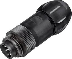 Subminiaturowe złącze okrągłe binder 99 4217 300 07, styki:6 + PE, 250 V, 10 A, 1 szt.