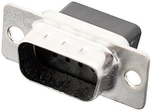 Listwa męska D-Sub encitech DBC09-SP 2101-0190-01, rzędy: 2, styki: 9, 180 °, 1 szt.
