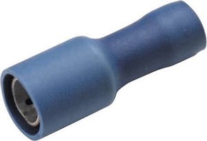 Gniazdo kablowe okrągłe 3916S, tulejka izolacyjna, 1.5-2.5 mm2, O 5 mm, niebieskie