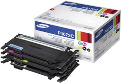 Toner Samsung KIT CLT-P4072C/ELS, oryginalny, czarny + cyjan + magenta + żółty