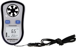 Anemometr Basetech BS-10AN, 0.1 do 30 m/s