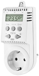 Gniazdo przełączane zależne od temperatury TS10 XCOAST 570444 Termostat pokojowy 1 szt.