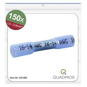 Złącze doczołowe Quadrios 22C466 22C466, z pełną izolacją , 1.5 - 2.5 mm², 37 mm, 1 zest.