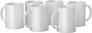 Cricut Ceramic Mug Blank Filiżanka  biały