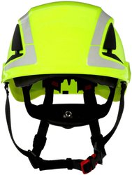 Kask ochronny 3M SecureFit X5014V-CE zielony i wentylowany odblaskowy CE Kask ochronny 3M X5014V-CE 1 szt.