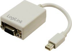 Przejściówka, adapter DisplayPort, VGA LogiLink CV0038 CV0038, [1x złącze męskie Mini DisplayPort - 1x złącze żeńskie VGA]