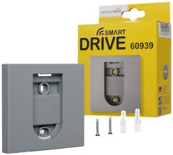 Ramka nadajnika Schellenberg do nadajnika radiowego, srebrnoszara Schellenberg 60939 Uchwyt ścienny