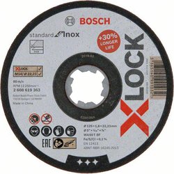 Tarcza tnąca prosta Bosch Accessories X-LOCK 2608619363 125 mm 1 szt.