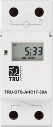 TRU COMPONENTS  Napięcie robocze: 230 V/AC TRU-DTS-AHC17-30A 30 A 250 V/AC z programatorem tygodniowym