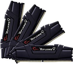 G.Skill Ripjaws V Pamięć robocza do PC - zestaw  DDR4 32 GB 4 x 8 GB Non-ECC 4000 MHz 288 pin DIMM CL15-16-16-36 F4-4000C15Q-32GVK