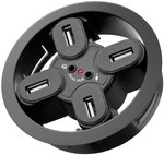 Hub USB 2.0 Goobay 93896, 4 x USB 2.0, czarny, 80 mm