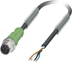 Kabel czujników/elementów wykonawczych Phoenix Contact SAC-4P-M12MS/ 3,0-PUR 1668056 Ilość styków: 4 1 szt.