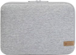 Etui, futerał na laptopa Hama Jersey, 39,6 cm (15,6'') , (S x W x G) 400 x 285 x 20 mm, jasnoszary