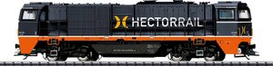 Lokomotywa spalinowa Vossloh G 2000 BB der Hectorrail, skala H0 Lokomotywa diesel H0 TRIX H0 25296, DC, Rozstaw osi: 200 mm