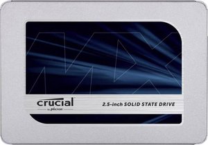 Dysk SSD wewnętrzny, 2,5'' (6,35 cm) 250 GB Crucial MX500 SATA 6 Gb/s Produkt nowy