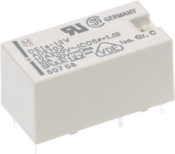 Przekaźnik mocy PCB DE 10 A/16 A Panasonic DE2AL212 bistabilny 12 V/DC 2 NO