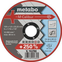 Tarcza tnąca prosta Metabo M-Calibur 616286000 125 mm 25 szt.