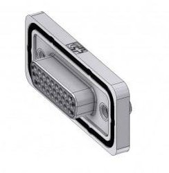 Złącze żeńskie D-Sub Deltron Connectors HD-DWM26SZ/2M85UN, rzędy: 3, styki: 26, 180 °, 1 szt.